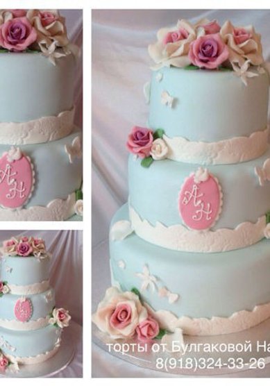 Торт на свадьбу Т69755 - Кондитерская Торты от Натальи Булгаковой