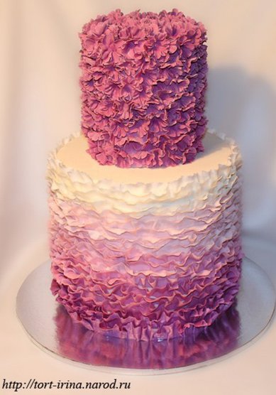 Свадебный торт Т69772 - Кондитерская Торты от Ирины