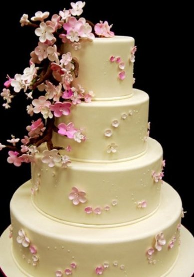 Свадебный торт А69800 - Компания Авторская кондитерская