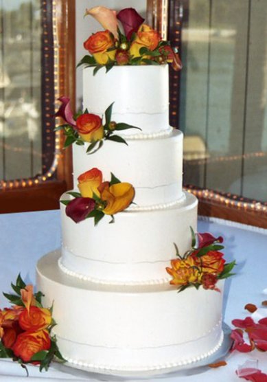 Торт на свадьбу А69801 - Компания Авторская кондитерская