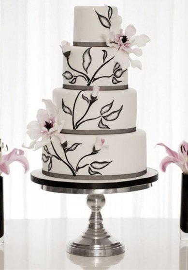 Свадебный торт А69802 - Компания Авторская кондитерская