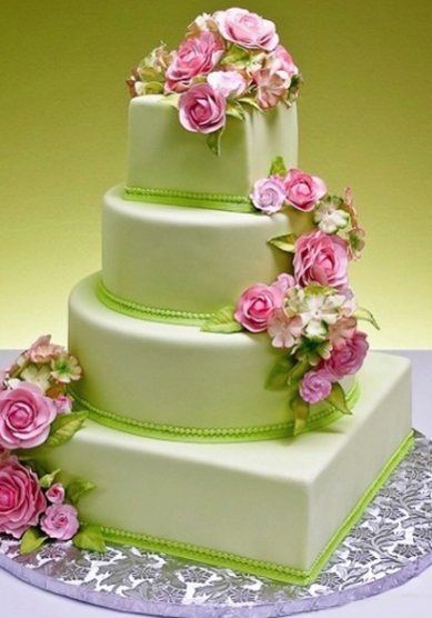 Торт на свадьбу А69803 - Компания Авторская кондитерская