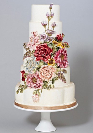 Торт на свадьбу А69805 - Компания Авторская кондитерская