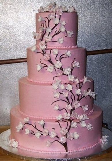 Свадебный торт А69806 - Компания Авторская кондитерская