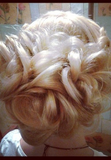 Свадебная прическа Е18015 - Стилист-визажист Екатерина Олейник