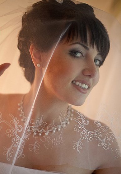 Свадебная прическа Е18035 - Стилист-визажист Елена Тарасова