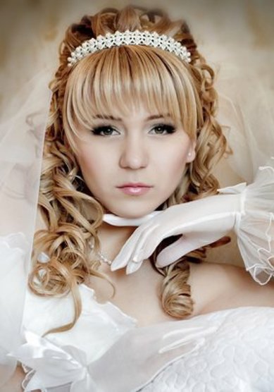 Свадебная прическа Е18041 - Стилист-визажист Елена Тарасова