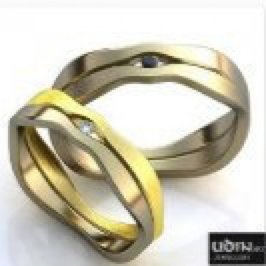 Обручальные кольца U10334 - Ювелирный салон UDINart