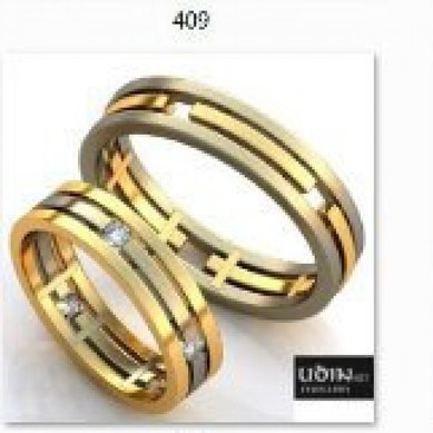 Обручальные кольца U10343 - Ювелирный салон UDINart