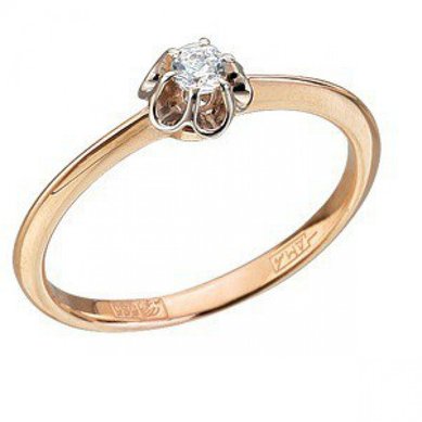 Обручальное кольцо А10363 - Ювелирный салон АДАМАС