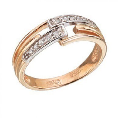 Обручальное кольцо А10369 - Ювелирный салон АДАМАС