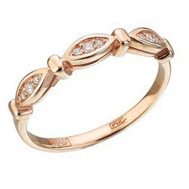 Обручальное кольцо А10371 - Ювелирный салон АДАМАС