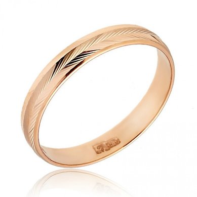 Обручальное кольцо 510378 - Ювелирный салон 585 GOLD