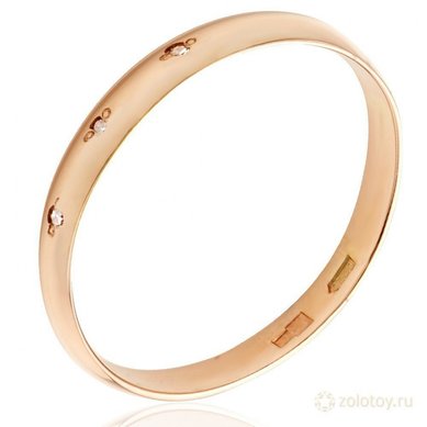 Обручальное кольцо 510383 - Ювелирный салон 585 GOLD