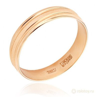 Обручальное кольцо 510384 - Ювелирный салон 585 GOLD