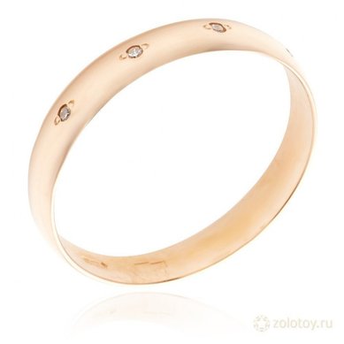 Обручальное кольцо 510385 - Ювелирный салон 585 GOLD