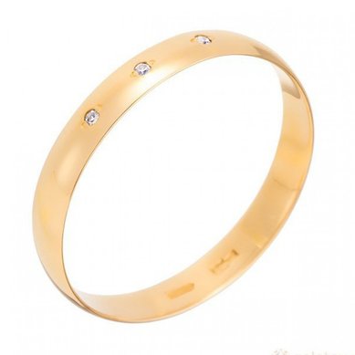 Обручальное кольцо 510386 - Ювелирный салон 585 GOLD