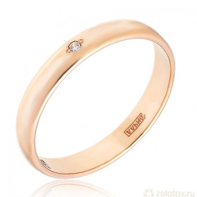 Обручальное кольцо 510390 - Ювелирный салон 585 GOLD