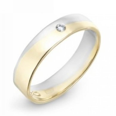 Обручальное кольцо R01-WED-00021-М13043 - Ювелирный бренд Московский ювелирный завод