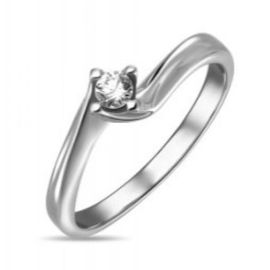 Помолвочное кольцо R01-SOL50-010-G2-М13058 - Ювелирный бренд Московский ювелирный завод