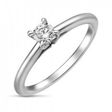 Помолвочное кольцо R01-SOL38-025-G2-М13062 - Ювелирный бренд Московский ювелирный завод