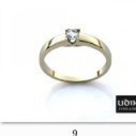 Помолвочное кольцо U10355