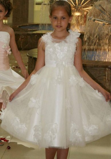 Детское платье Д52137 - Свадебный дом Дефиле