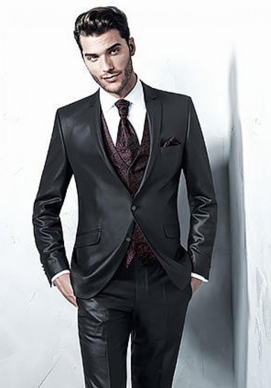 Свадебный мужской костюм T2589 - Салон костюмов Topaza Pella