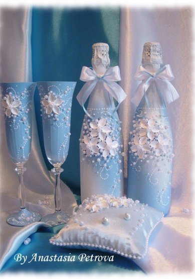 Набор о70165 - Свадебные аксессуары от Анастасии Петровой